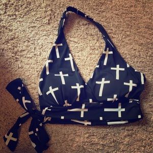 Crop top with built in bra